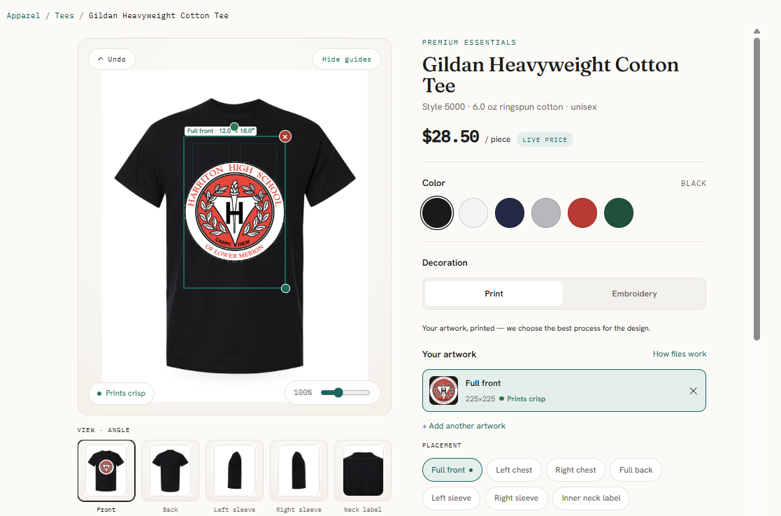 Product configurator